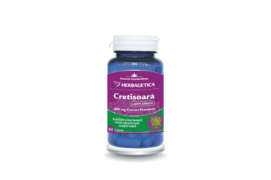 Cretisoara Lady’s Mantle, 60 capsule, Herbagetica