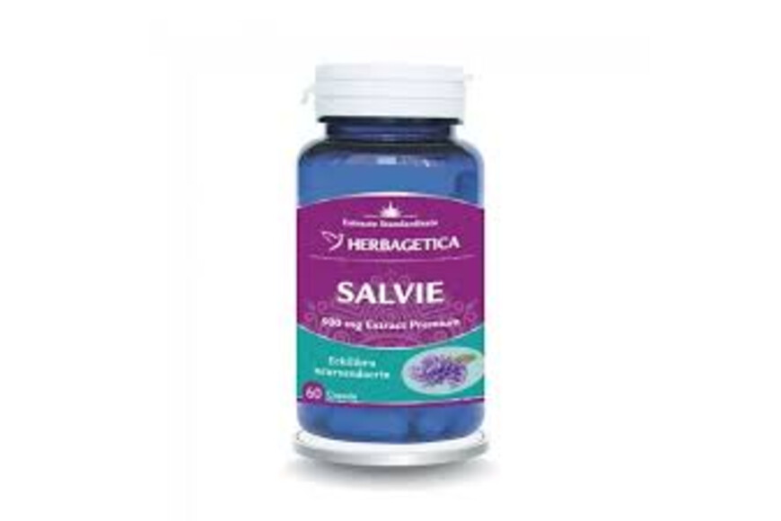 Salvie, 60 capsule, Herbagetica