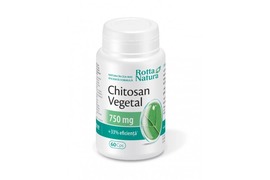 Chitosan vegetal 750 mg, 60 capsule, Rotta Natura 