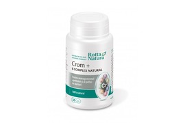 Crom + B Complex Natural, 30 capsule, Rotta Natura 