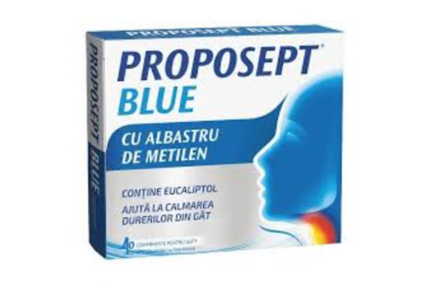 Proposept Blue, 10 comprimate pentru supt, Fiterman