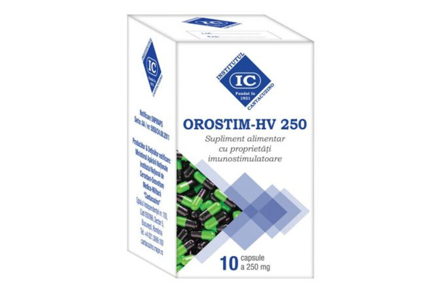 OROSTIM-HV 250, 10 capsule, Institutul Cantacuzino