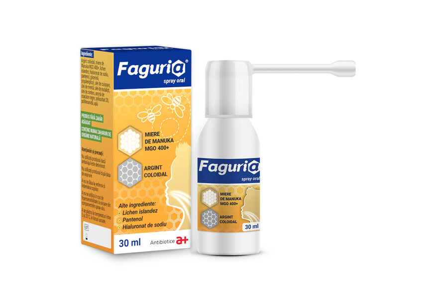 Faguria spray oral, 30 ml, Antibiotica SA