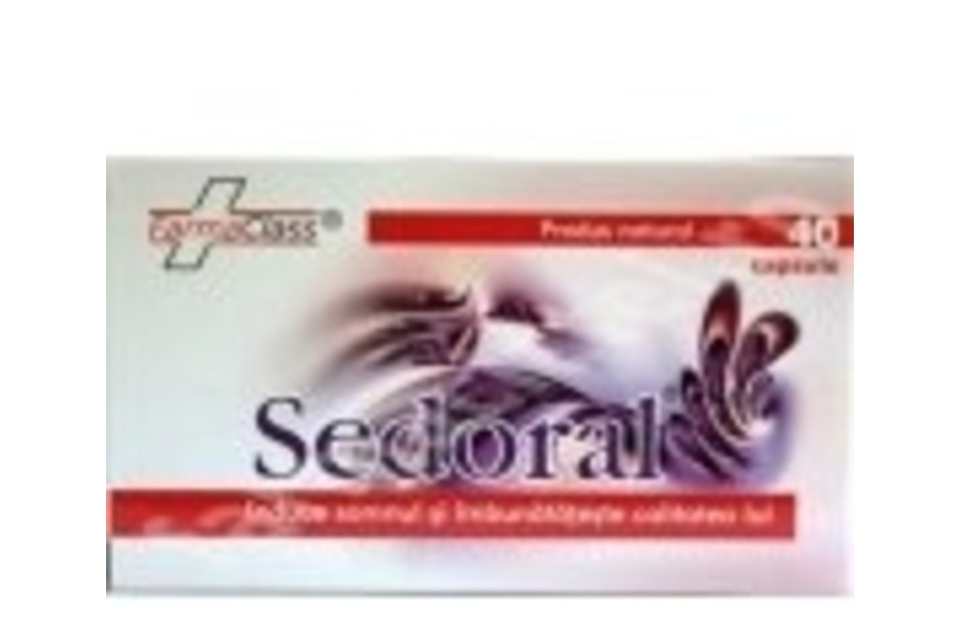 Sedoral, 40 capsule, FarmaClass 