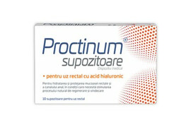 Proctinum, 10 supozitoare, Zdrovit