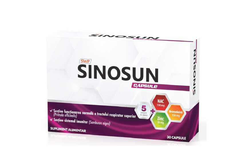 Sinosun, 30 capsule, Sun Wave Pharma
