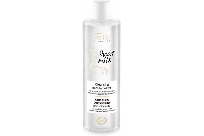 Apa micelara cu extract din lapte de capra si acid hialuronic, 400ml, Vellie