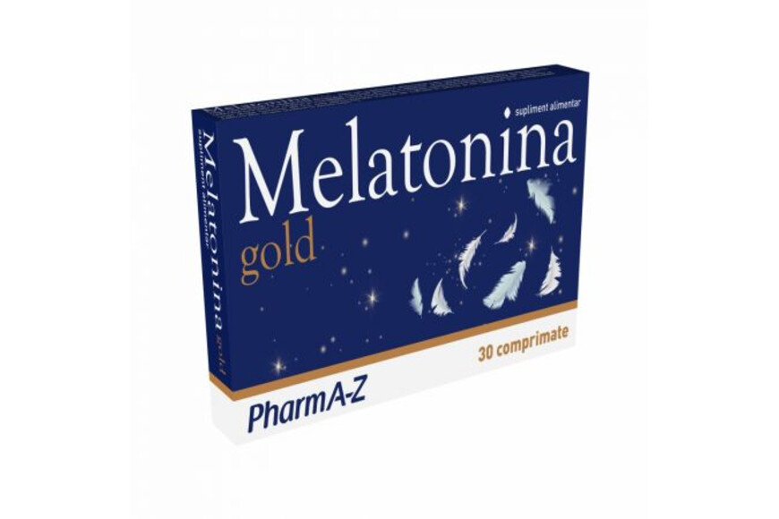 Melatonina gold, 30 comprimate, PharmA-Z