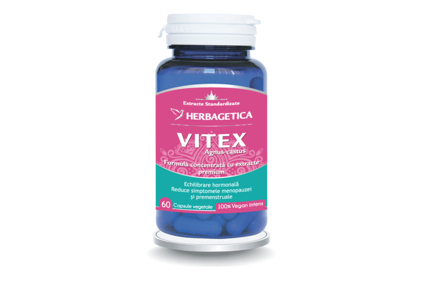 Vitex Agnus-castus, 60 capsule, Herbagetica