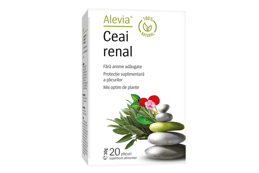 Ceai Renal, 20 plicuri, Alevia