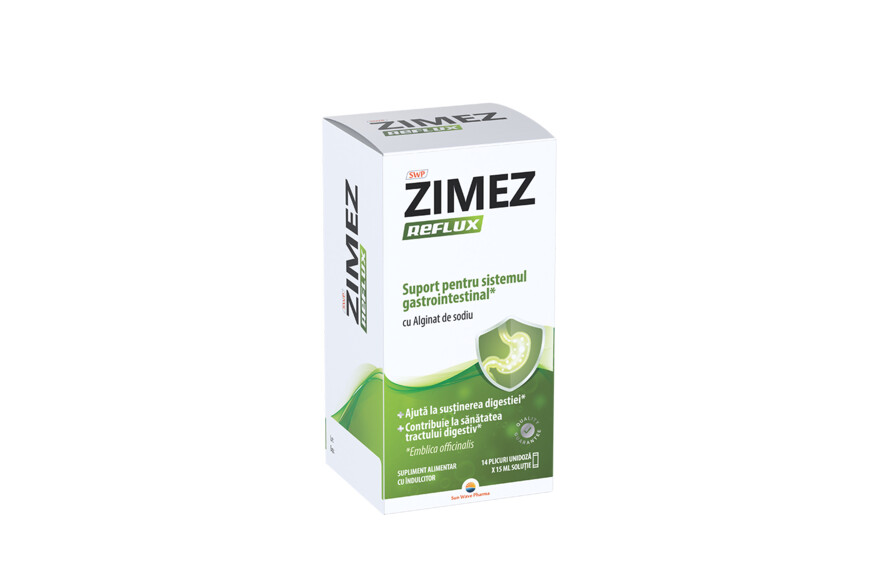 Zimez Reflux, 14 plicuri x 15 ml, Sun Wave Pharma