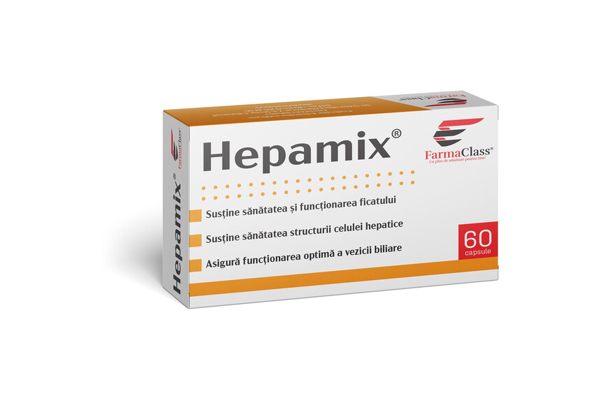 Hepamix, 60 capsule, Farmaclass