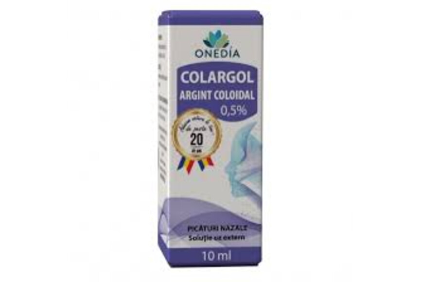 Colargol 0.5% Picaturi Nazale 10ml Onedia