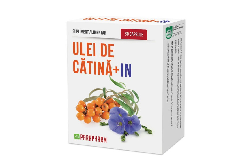 Ulei de catina, 30 capsule, Quantum