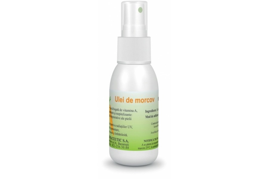 Ulei de morcov, 50 ml, Tis Farmaceutic 