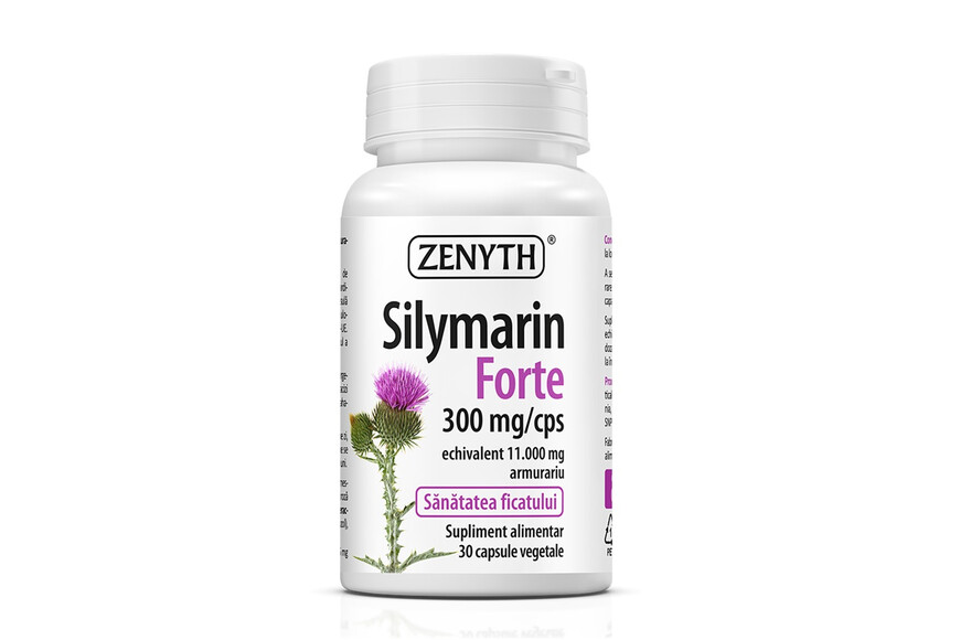 Silymarin Forte, 30 capsule, Zenyth