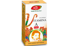 Vitamina A naturala F161, 30 capsule, Fares 