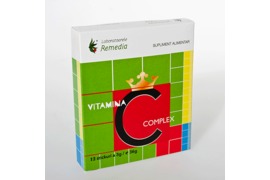 Vitamina C Complex, 30 capsule, Remedia 