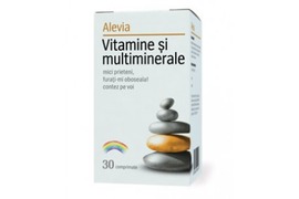 Vitamine Si Multiminerale, 30 comprimater, Alevia