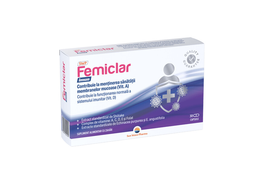 Femiclar Imun, 30 capsule, Sun Wave Pharma