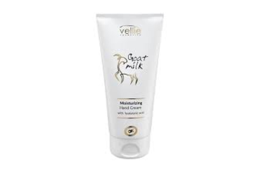 Crema de maini hidratanta cu extract din lapte de capra, 100ml, Vellie