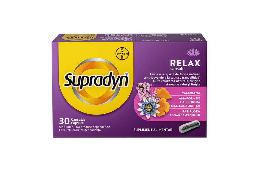 Supradyn Relax, 30 capsule, Bayer