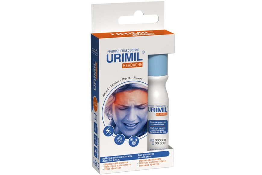 Urimil Headache Roll-On, 15 ml, Naturpharma