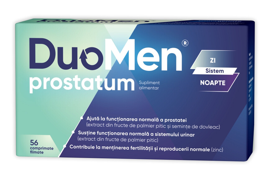 DuoMen Prostatum, 56 comprimate, Zdrovit