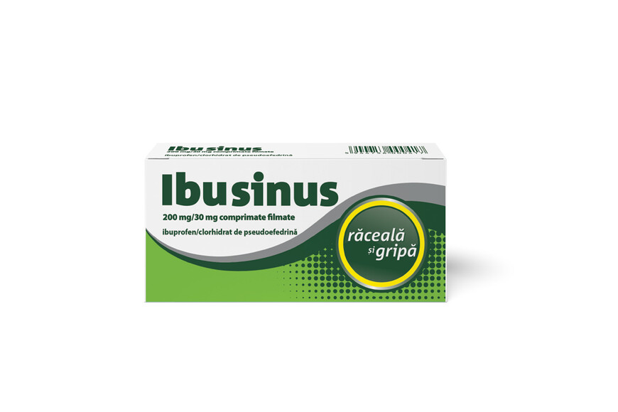 Ibusinus, 200 mg/30 mg, 20 comprimate , Labormed Pharma