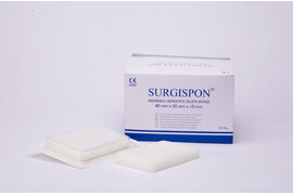 Burete hemostatic, 80x50 mm, 10 bucati, Surgispon