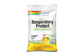 Respiratory Protect HerbaLozenge Lemon Honey Soother, 18 Dropsuri, Secom