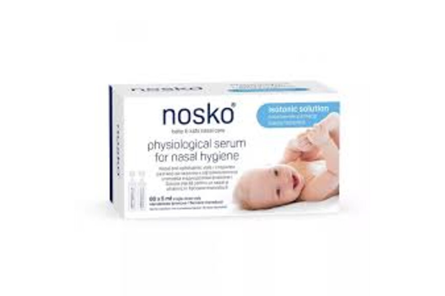 Ser fiziologic 5ml, 60 monodoze, Nosko