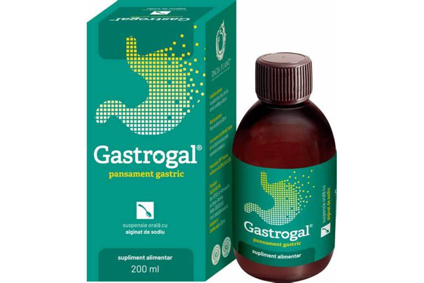 Gastrogal Suspensie orala, 200 ml, Dacia Plant