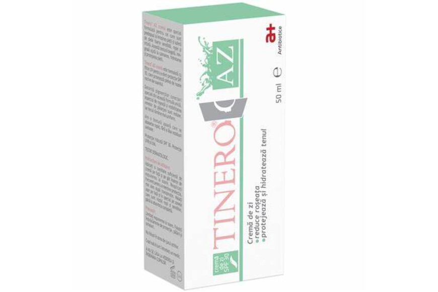Tinero Az Crema de zi cu SPF 30+ 50 ml, Antibiotice SA