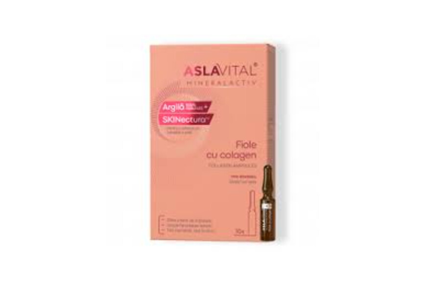 Fiole filler Extra Fermitate MineralActiv, 10 x 2 ml, Aslavital