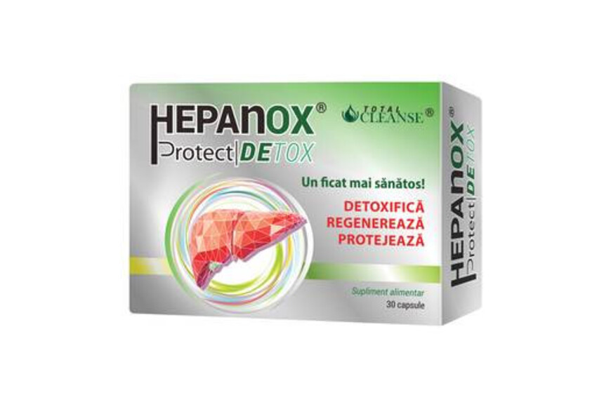 Hepanox Protect Detox, 30 capsule, Cosmo Pharm