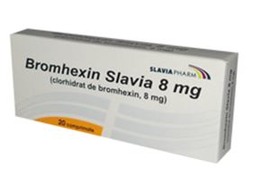Bromhexin 8mg, 20 comprimate, Slavia Pharm