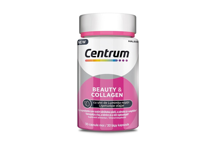 Centrum Beauty & Collagen, 30 capsule moi, Haleon