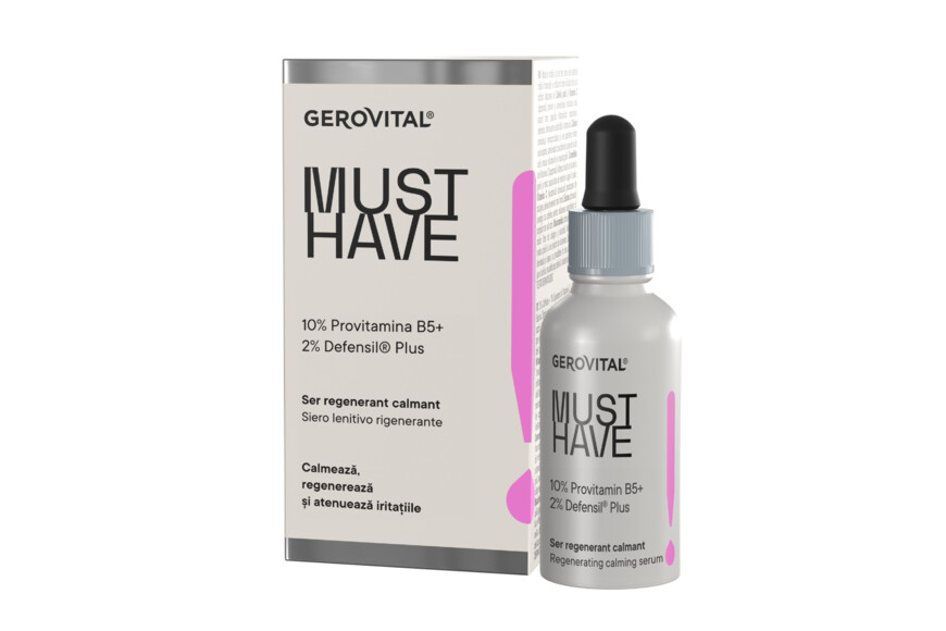 Serum regenerant calmant 10% Provitamina B5 Must Have, 30 ml, Gerovital