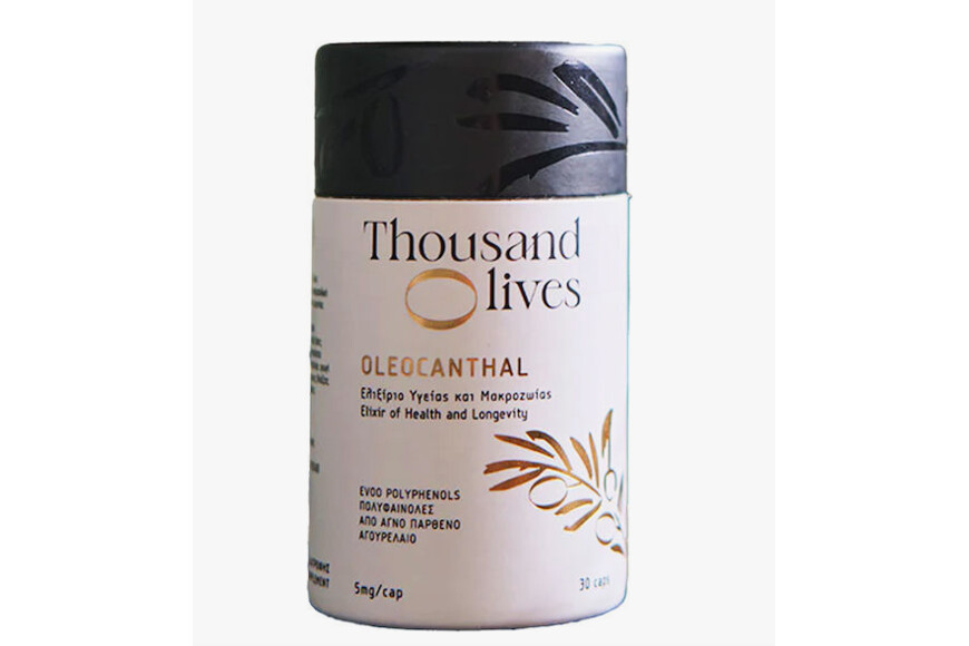 Thousand Olives Oleocanthal 30 capsule, L Thousand Olives