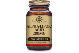 Acid Alfa-lipoic 200 mg, 50 capsule, Solgar
