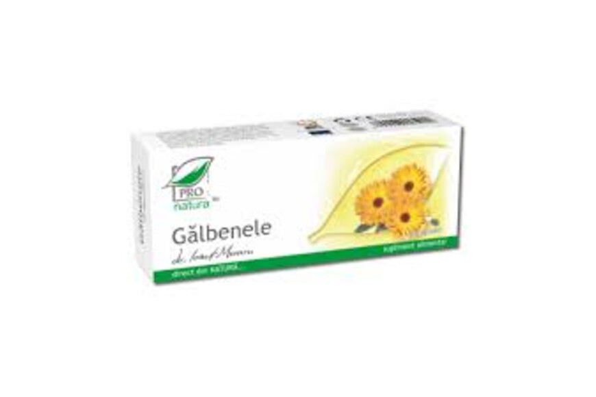 Galbenele, 30 capsule, Pro Natura