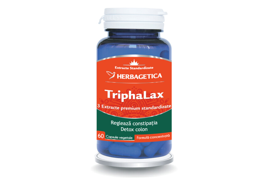 Triphalax, 60 capsule, Herbagetica