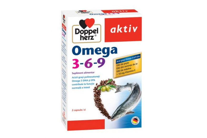 Omega 3-6-9 Aktiv, 60 capsule, Doppelherz