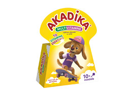 Acadele Akadika Multivitamine, 10 bucati, Fiterman Pharma