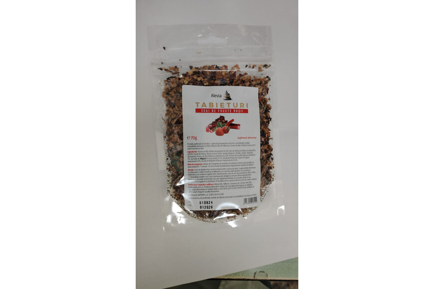 Ceai Fructe Rosii 70 G, Alevia