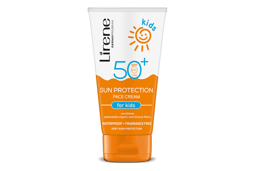 Crema de fata pentru copii cu SPF50 Sun, 50 ml, Lirene
