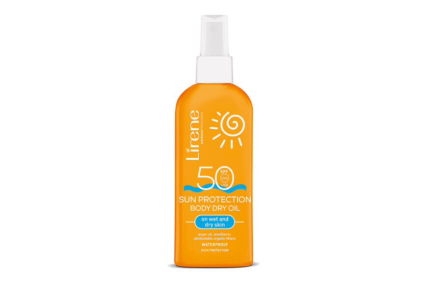 Ulei uscat protector SPF 50 pentru fata si corp Sun, 150 ml, Lirene