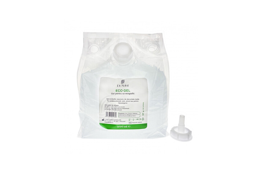 Gel pentru uz ecografic, punga 5000 ml, Eco Gel Dr. Soleil