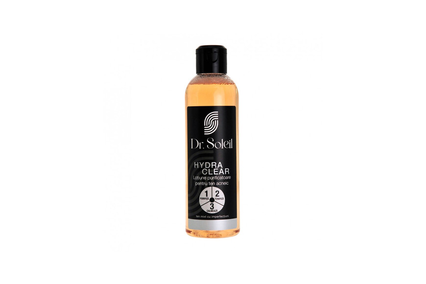 Loțiune purificatoare pentru ten acneic Hydra Clear, 200ml, Dr. Soleil